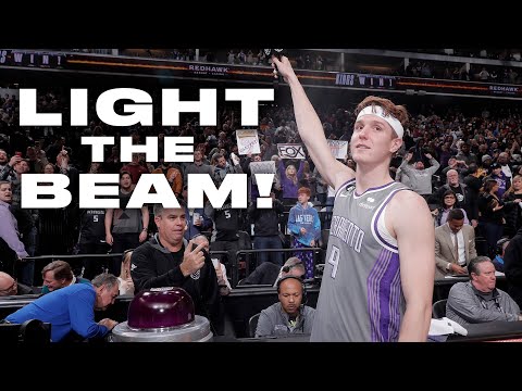 Kevin Huerter LIGHTS THE BEAM! | Kings vs Nuggets 12.28.22 video clip