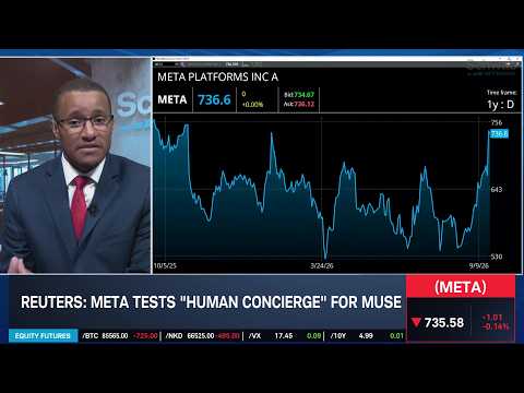 VIX Near 2026 Low Despite $90 Crude, META "Human Concierge," IONQ Surges