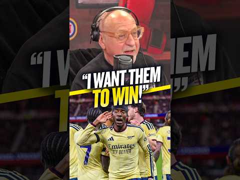 Andy Jacobs <strong>says</strong> he wants Arsenal to win for the <strong>first</strong> time ever
