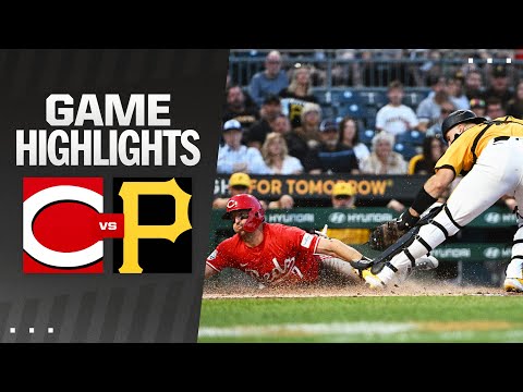 Reds vs. Pirates Game Highlights (8/23/24) | MLB Highlights