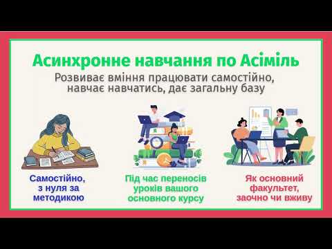 АСИНХРОННЕ НАВЧАННЯ - ФУНДАМЕНТ ТА ПІДТРИМКА РІВНЯ