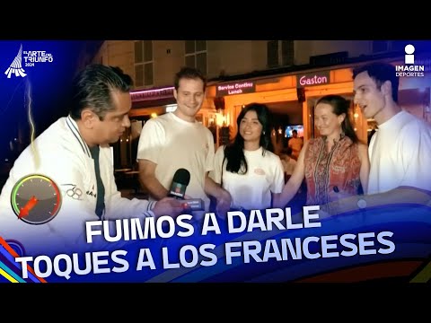 ¿Aguantaron? Fuimos a darle toques a los franceses en París | El Triunfo Que Importa