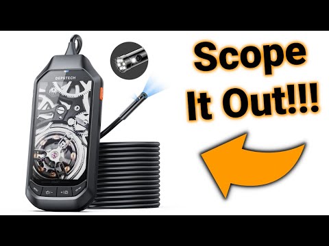 Depstech DS450DL Dual Camera Inspection Scope Overview and Demo