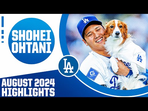 Shohei Ohtani August 2024 highlights (EPIC MONTH topped off by joining 40/40 Club!) | 大谷翔平ハイライト