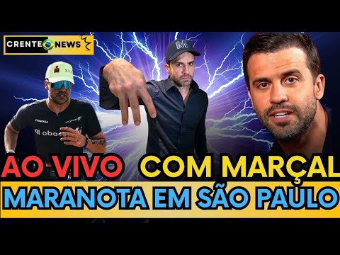 🛑 AO VIVO: MARÇAL VAI CORRER PELA CIDADE DE SÃO PAULO A MADRUGADA TODA!  #pablomarçal #pablomarcal