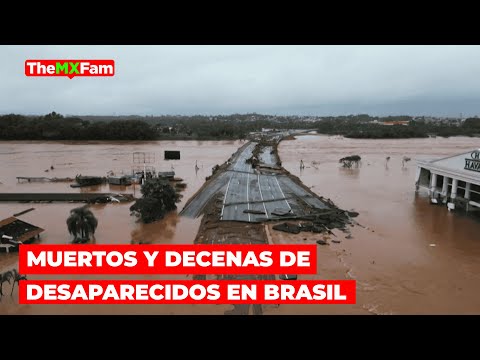 Desastre Climático Suma Cerca de 40 Muertos y Decenas de Desaparecidos en Brasil | TheMXFam