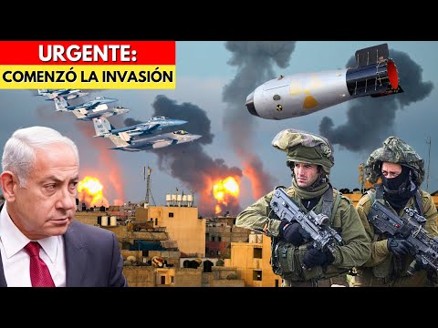 ISRAEL COMIENZA LA INVASIÓN MAS GRANDE DE LA HISTORIA CONTRA HAMAS: ORDENAN ENTRAR EN GAZA!