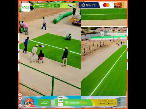 Is badalka garoonka Haaji Daahir Staduim.