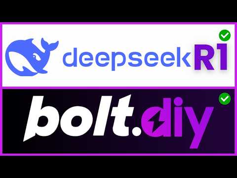 NEW DeepSeek R1 & Bolt.DIY!🤖 Qwen 2.5 Max + Groq R1 Llama Distill Open Source FREE AI Coding Agent