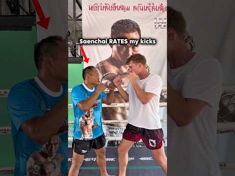 Saenchai RATES my kicks…