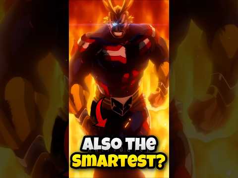 All Might proved he's more than just strength #myheroacademia #mha