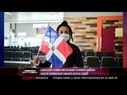 Consulado dominicano en Miami coordina segundo viaje de dominicanos varados en esta ciudad