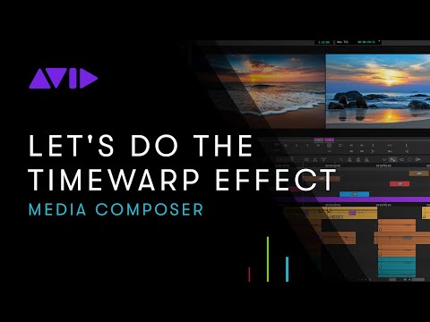 LIVE WEBINAR: Media Composer — Let's do the Timewarp Effect