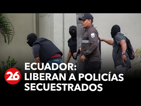 Ecuador: Liberan a policías secuestrados
