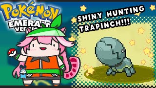 【POKEMON EMERALD】GORILLA STREAM!!! Let's shiny hunt Trapinch!