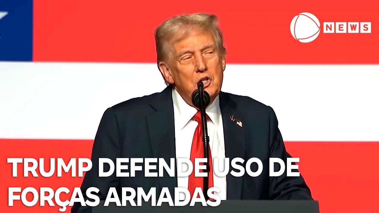 Trump defende uso de forças armadas em cidades americanas