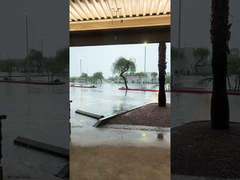 Rain keeps the gym people home