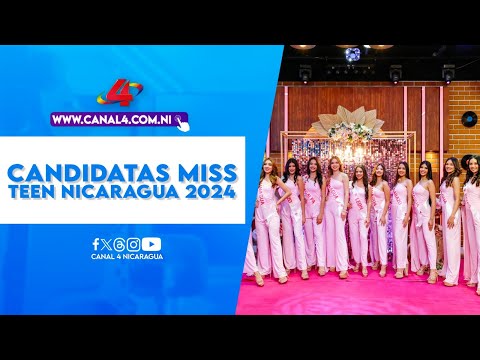 Conocé a las 16 jóvenes que disputarán la corona de Miss Teen Nicaragua 2024