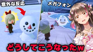 【あつ森】メガフォンが想像の斜め上をいくおもしろさだったw -アプデ直後を超楽しんだ日- 【あつまれどうぶつの森 switch2】