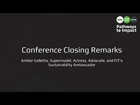 Sustainability Conference Day 2: Closing Remarks