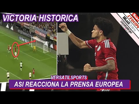 ASI REACCIONA PRENSA EUROPEA a VICTORIA de COLOMBIA Alemania vs Colombia