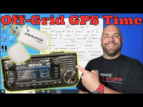 BktTimeSync Off-Grid GPS Time W/ Icom 705 Or GPS Dongle