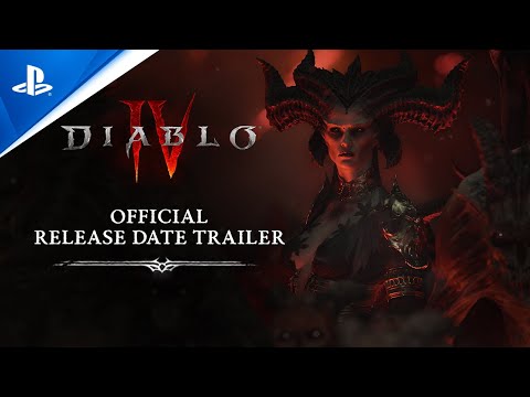 Diablo IV - Official Release Date Trailer | PS5 & PS4 Games