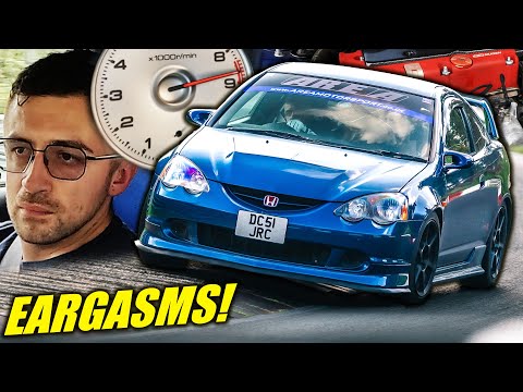 🔊EARGASMIC🤤 Honda Integra DC5 Type R! Intake & Exhaust Mods😍 // Nürburgring