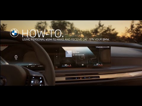 How to Use Personal eSIM to Make or Receive Calls | BMW Genius How-to
