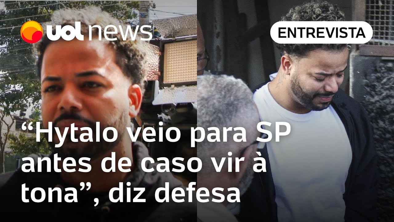 Hytalo e marido não estavam tentando fugir diz defesa Viajaram para SP antes do caso vir à tona