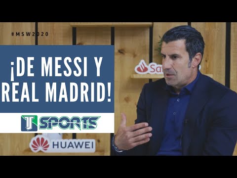 Luis Figo SE PRONUNCIA sobre el caso de Lionel Messi; RESPONDE si buscaría la presidencia del Madrid