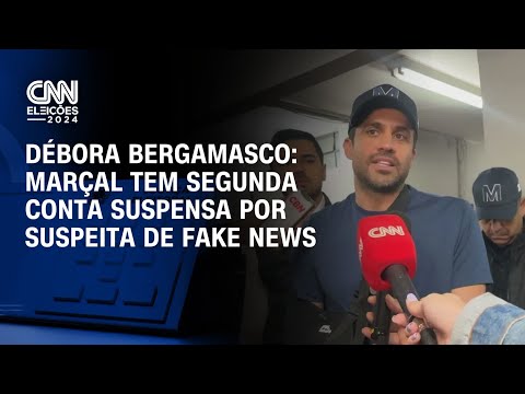 Débora Bergamasco: Marçal tem segunda conta suspensa por suspeita de fake news | AGORA CNN