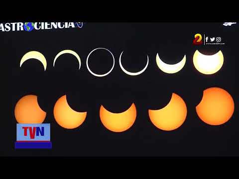 Eclipse solar el 14 de octubre será visto en toda Nicaragua