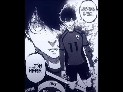 Isagi Yoichi | Blue Lock Manga Edit |  [Montagem  Valencia]