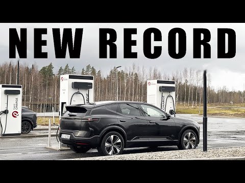 Polestar 3 LR DM | 120KPH (75MPH) RANGE TEST (Winter)