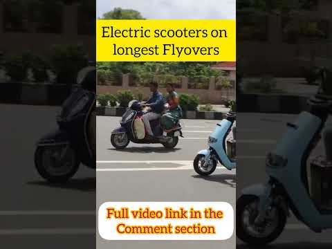 Can Electric Scooters Climb Flyovers ? #electricscooter #electricvehiclesindia