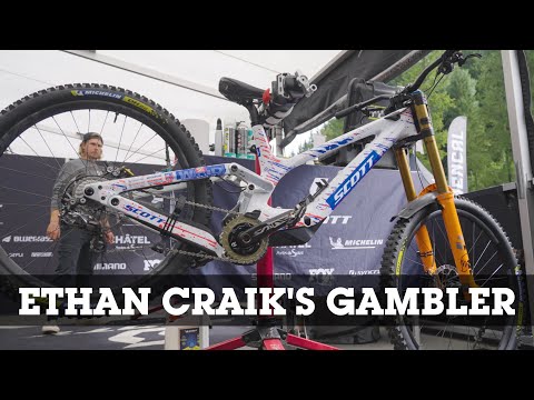 SIZE XL Scott GAMBLER RC – Ethan Craik’s Pro Bike Setup