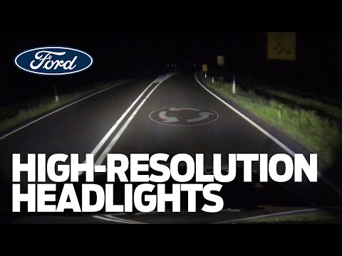 Ford Tests High-Resolution Headlights