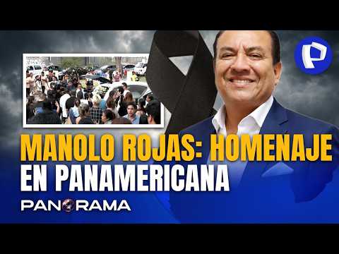 Panamericana rindió homenaje a Manolo Rojas