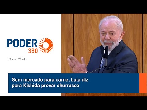 Sem mercado para carne, Lula diz para Kishida provar churrasco