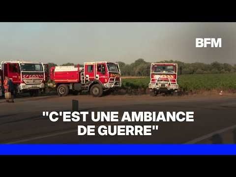 Le maire de Montfort-sur-Argens, dans le Var, raconte comment les flammes ont entouré la commune