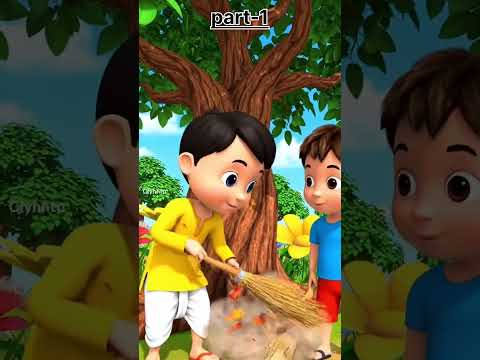 Chintu👭 Gillu Aur Jadui Aam🥭 Ka Ped🌲#cartoon #cocomelon #comedy #edit