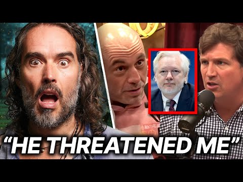 Image: Joe Rogan Goes Silent When Tucker Reveals This About The CIA And Julian Assange (U)