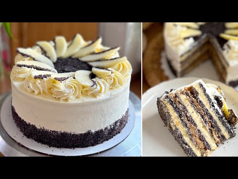 SZABOLCSI ALMÁS MÁKTORTA🖤🍎 - 2012 Országtortája - Bebepiskota 