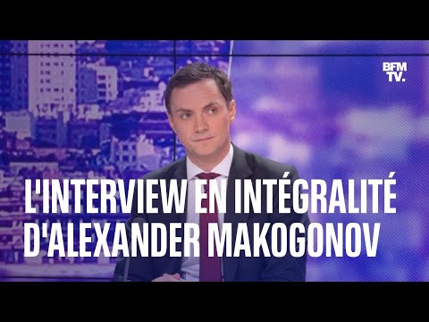 L'interview en intégralité d'Alexander Makogonov, porte-parole de l'ambassade de Russie en France