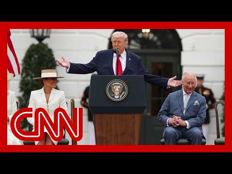 Live: King Charles’ White House ceremonial welcome