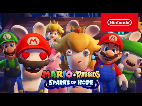 Mario + Rabbids Sparks Of Hope - Teaser Trailer gameplay (Nintendo Switch)