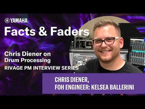 Facts & Faders - Chris Diener on: Drum Processing - RIVAGE PM Interview Series