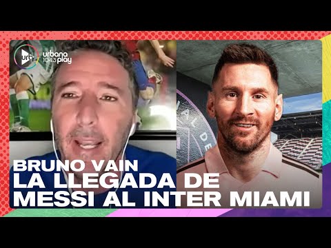 La llegada de Lionel Messi al Inter Miami | Bruno Vain, periodista deportivo desde Miami #Perros2023