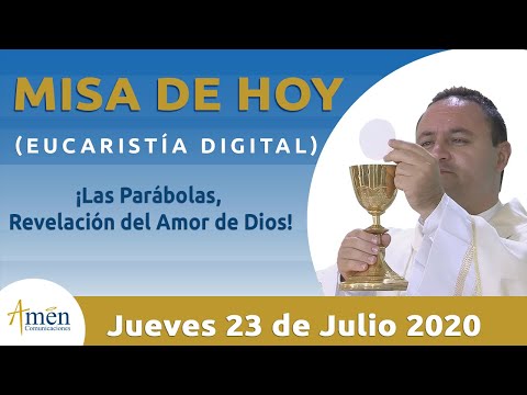 Misa de Hoy Eucaristía Digital Jueves 23 de Julio 2020 l Padre Fabio Giraldo